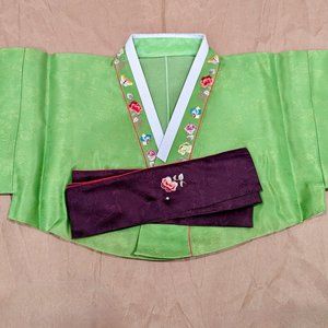 Women's Hanbok Authentic Korean Traditional Dress Wedding (SET of 5 Pieces)